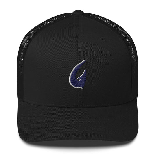 Hook 'G' Retro Trucker Hat (Blue)