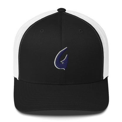 Hook 'G' Retro Trucker Hat (Blue)