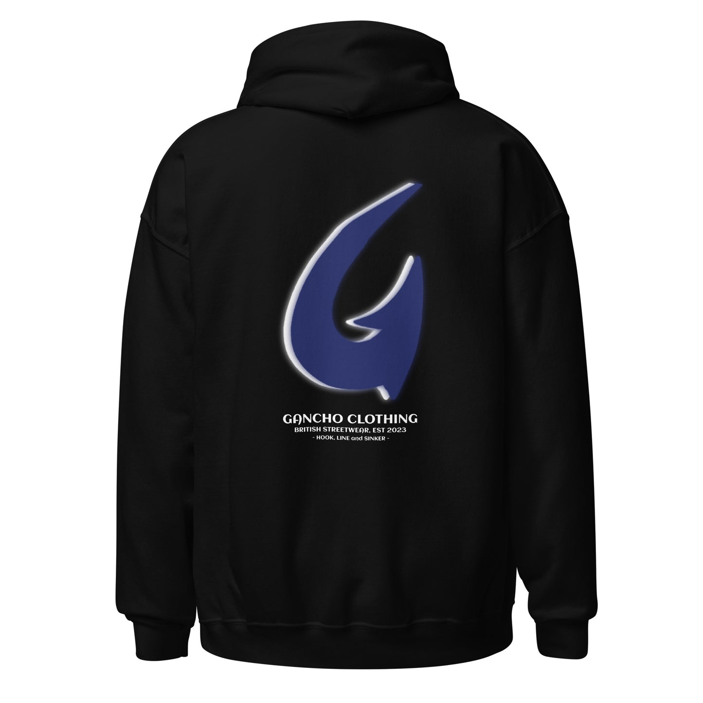 Hook 'G' Relaxed Fit Hoodie (Blue)