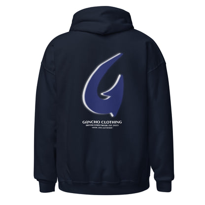 Hook 'G' Relaxed Fit Hoodie (Blue)