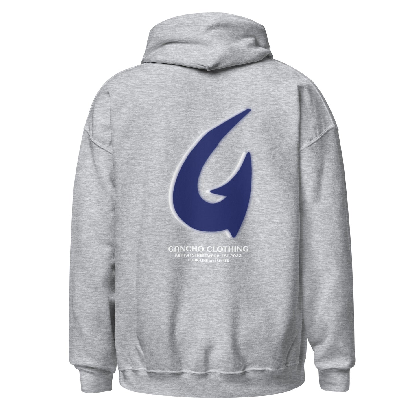 Hook 'G' Relaxed Fit Hoodie (Blue)